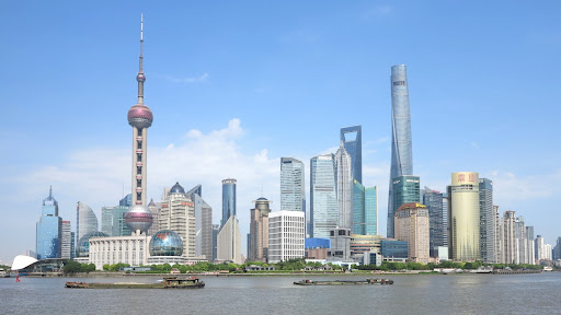 As cidades do Delta do Yangtzé, como Xangai, podem se unir em uma área urbana colossal de 200 milhões de pessoas. (Fonte:Wikimedia Commons)