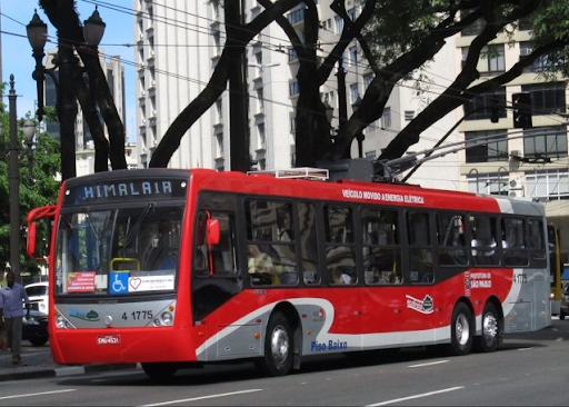 Trólebus de São Paulo. (Fonte: Wikimedia Commons/Reprodução)