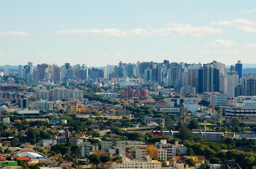 Região metropolitana de Curitiba. (Fonte: Shutterstock/Reprodução)