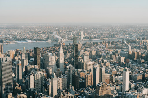 Nova York, exemplo de megalópole e de cidade global. (Fonte: Pexels/Reprodução)