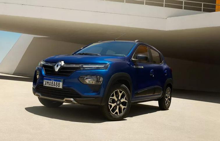 O pequeno Renault Kwid atende os requisitos do Inmetro para ser considerado um SUV. (Fonte: Renault/Divulgação)