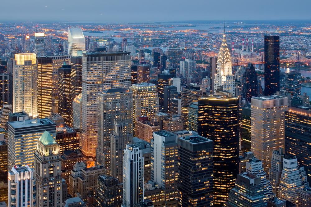 Especulação imobiliária: prédios em Manhattan podem valer 6,3% a mais se tiverem grande acesso à vista (Fonte: Shutterstock)