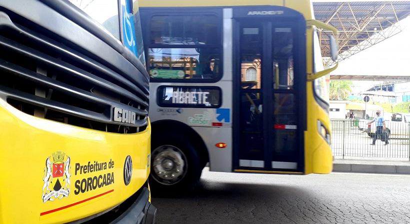 Usuários do transporte público em Sorocaba (SP) pagam R$ 1 aos domingos. (Fonte: Prefeitura Sorocaba/Divulgação)