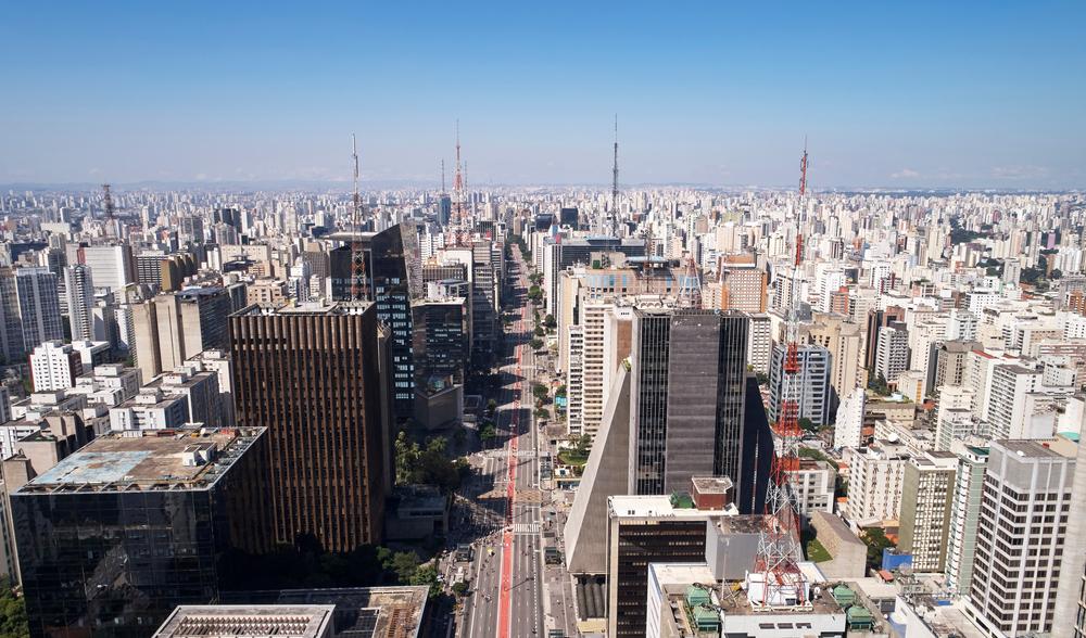 São Paulo tem a amaior malha cicloviária do país. (Fonte: Shutterstock/Reprodução)