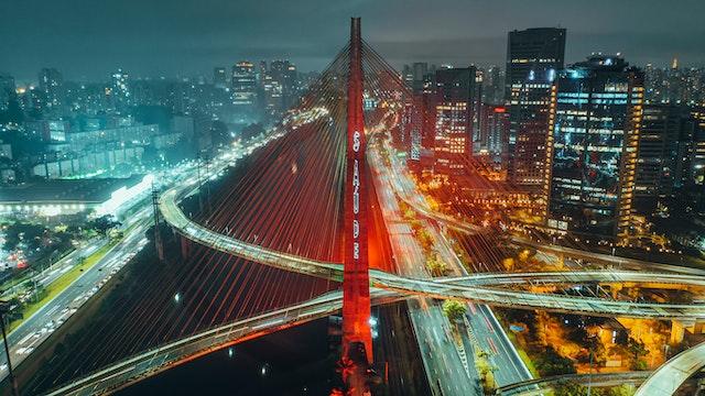 São Paulo, a cidade mais populosa do país. (Fonte: Pexels/Reprodução)