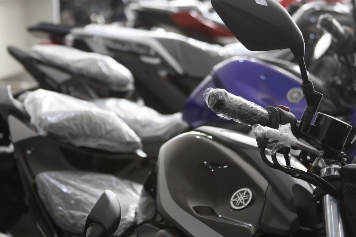 Em março, segmento de motocicletas emplacou 152.670 unidades, alta de 12,02% em relação a fevereiro. Foto: Divulgação/Yamaha