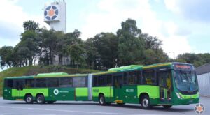 Goiás recebe primeiro ônibus elétrico superarticulado do mundo